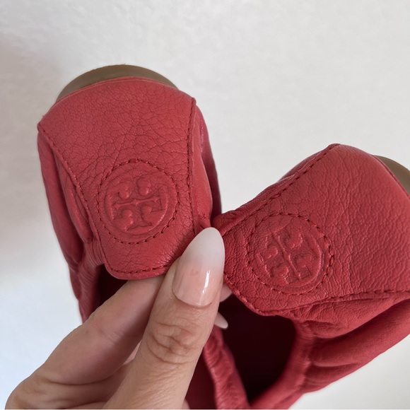 Tory Burch Pink Ballet Flats size 7.5 - Picture 6 of 7